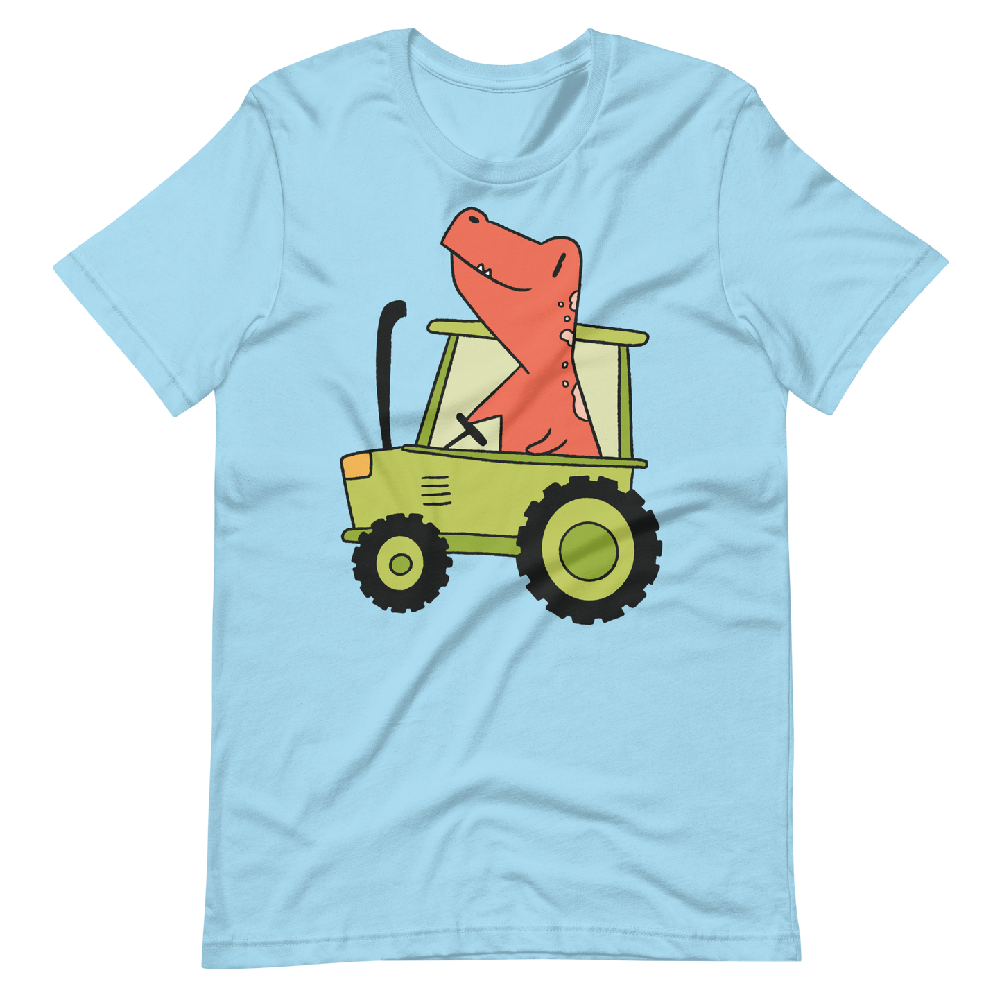 dinosaur tractor | Unisex t-shirt
