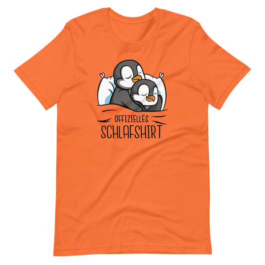 Penguin couple sleeping | Unisex t-shirt
