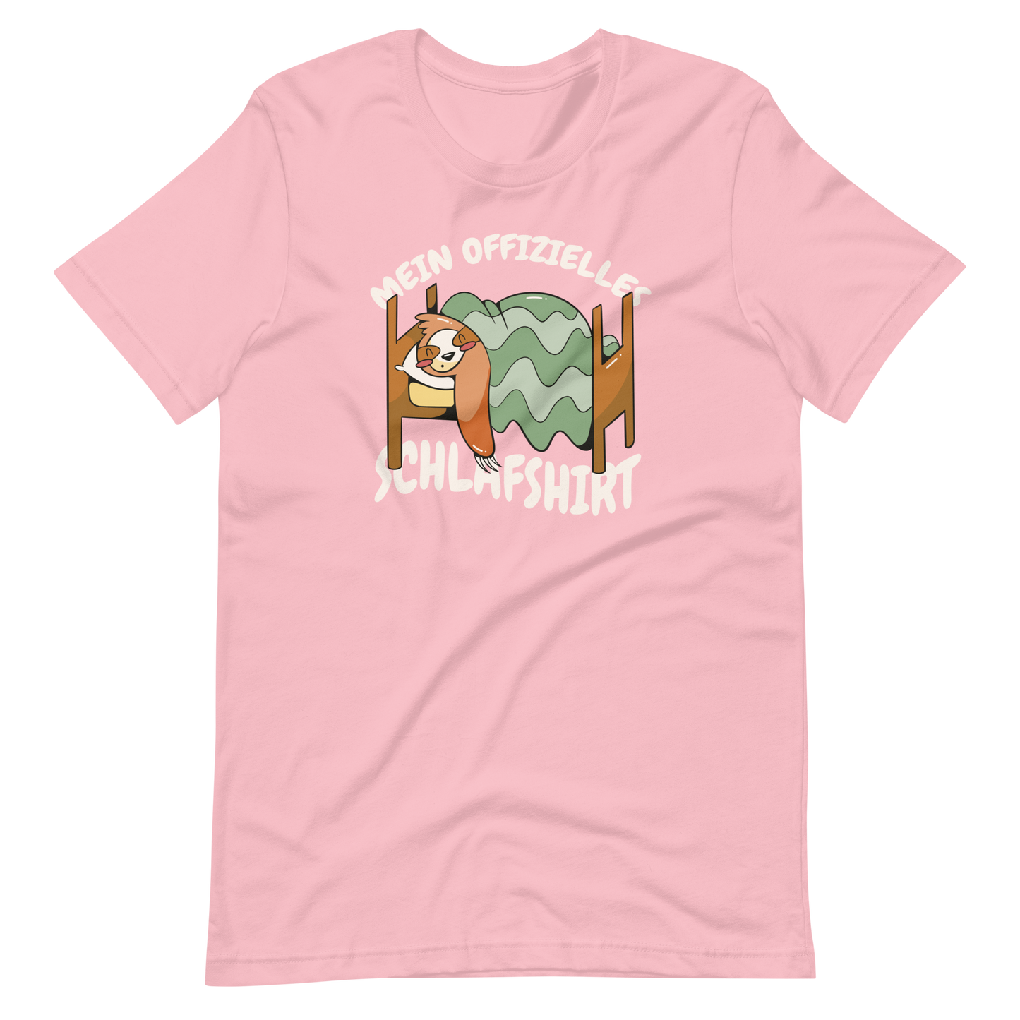 Sleeping sloth german | Unisex t-shirt