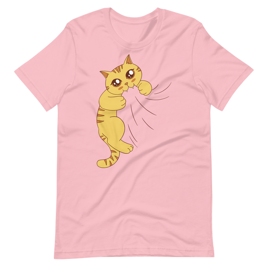 Cat biting | Unisex t-shirt