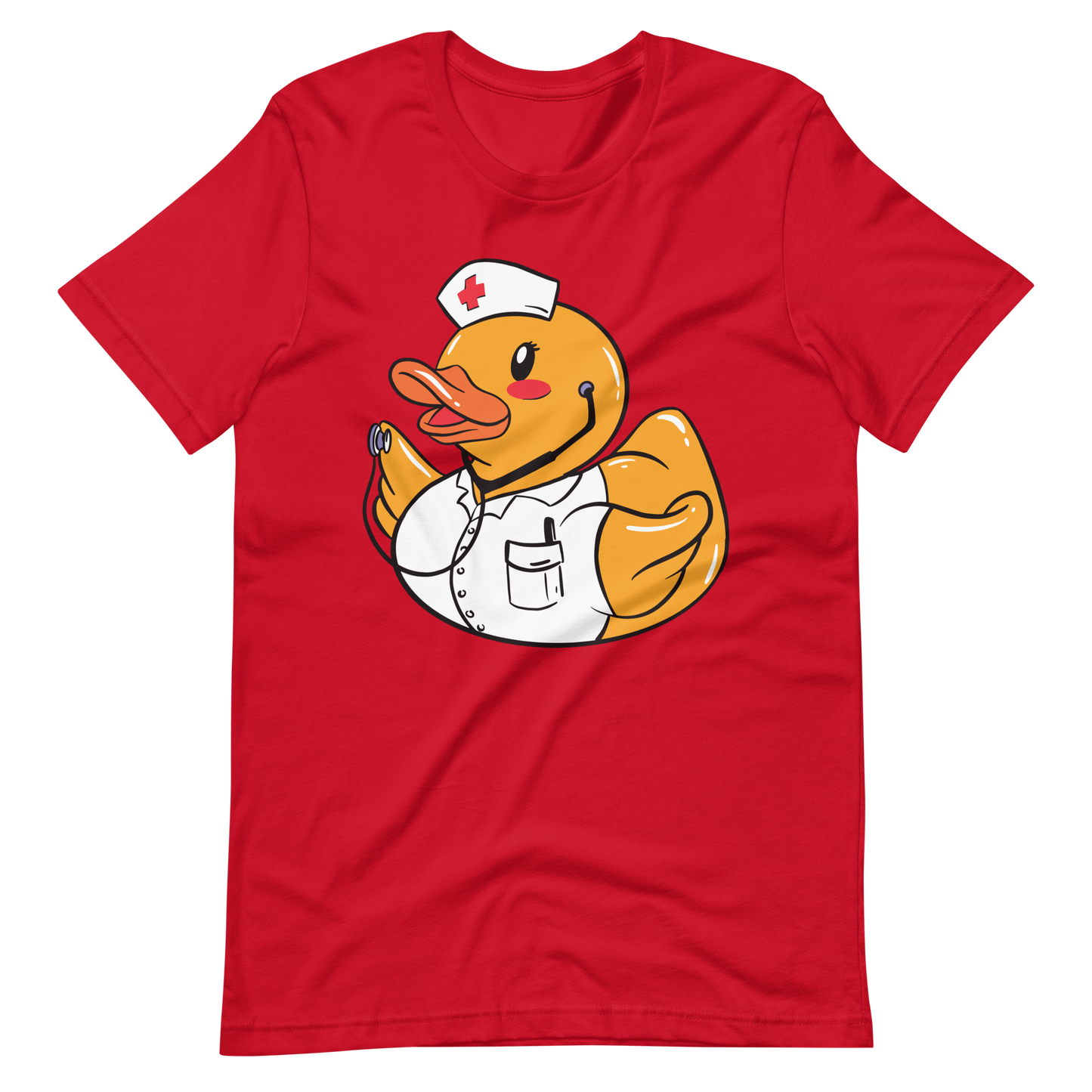 Duck toy animal nurse | Unisex t-shirt