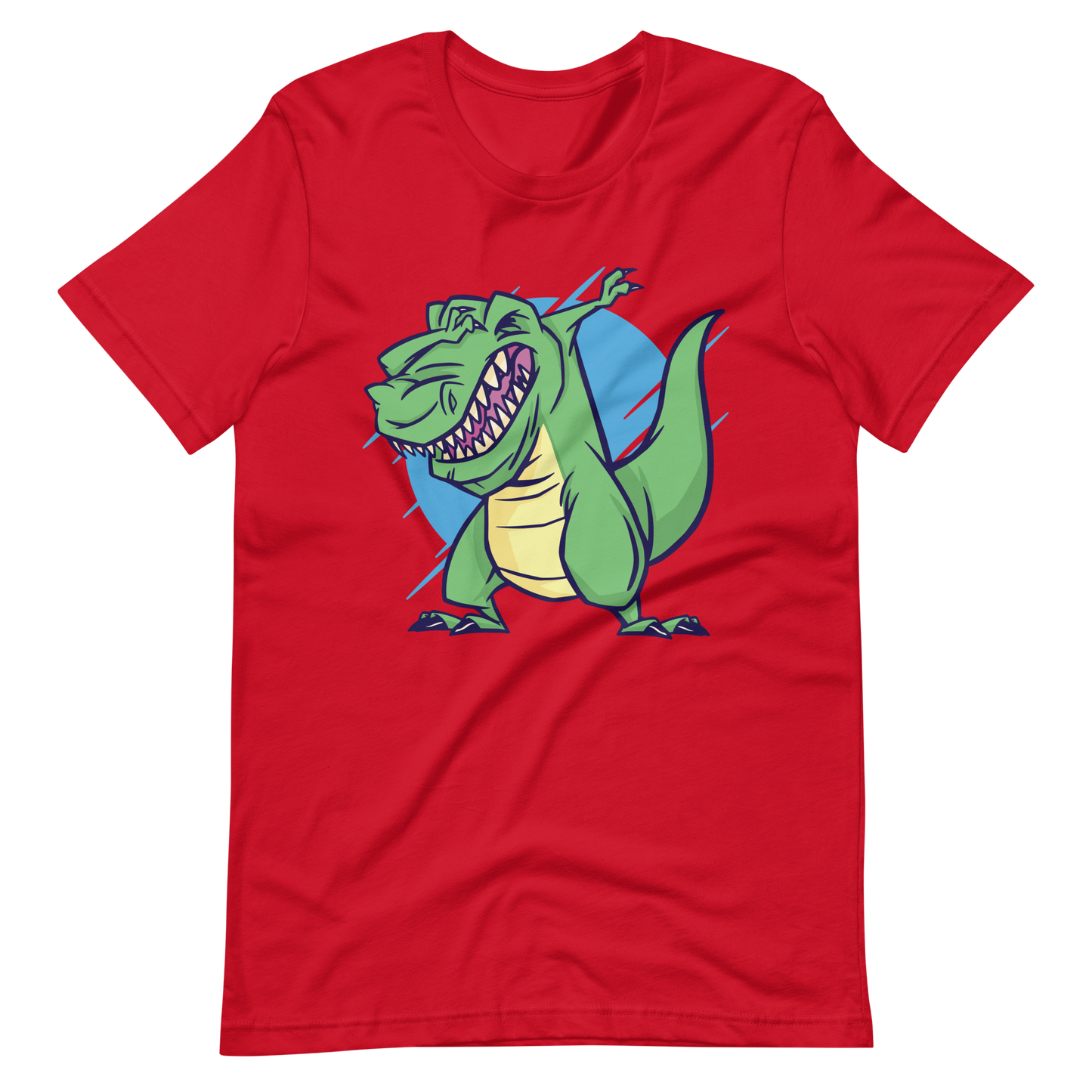 Dinosaur t-rex dabbing | Unisex t-shirt