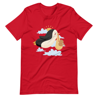 Penguin stork baby | Unisex t-shirt