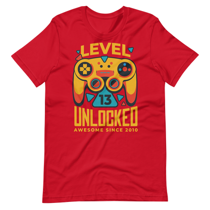 Joystick level 13 gaming | Unisex t-shirt