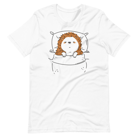 Cute sleeping hedgehog | Unisex t-shirt