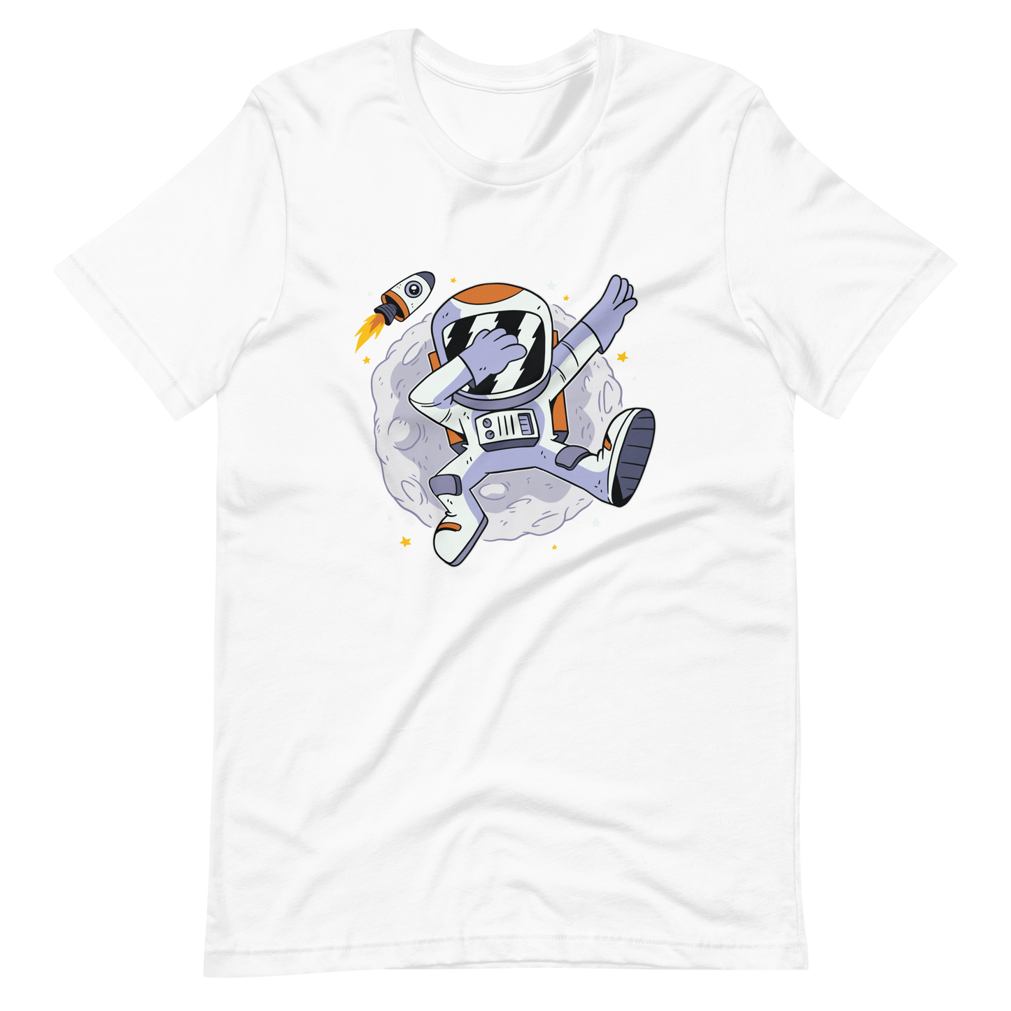 Astronaut dabbing in space | Unisex t-shirt