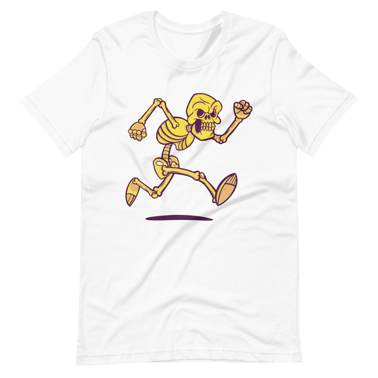 Funny running skeleton | Unisex t-shirt