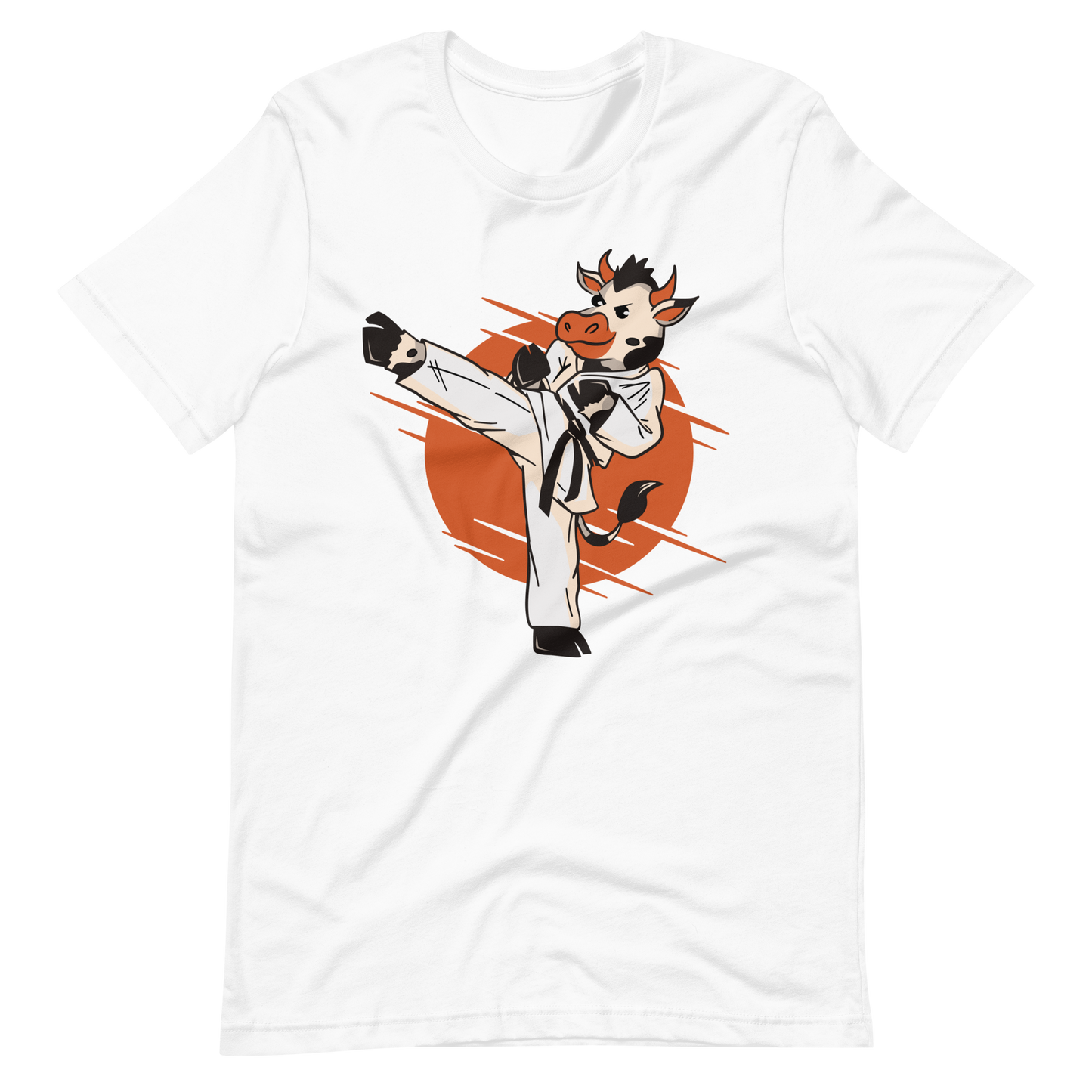 Karate cow | Unisex t-shirt