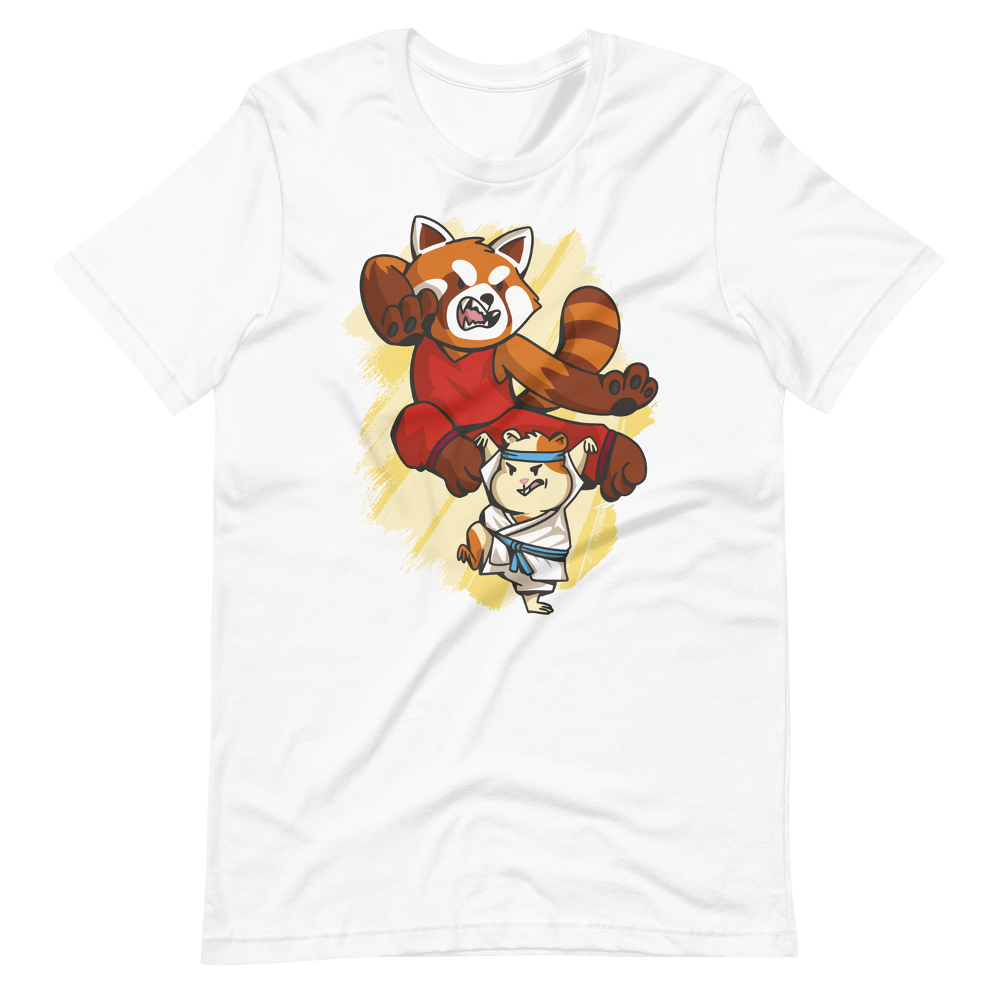 Kung Fu hamster and panda | Unisex t-shirt