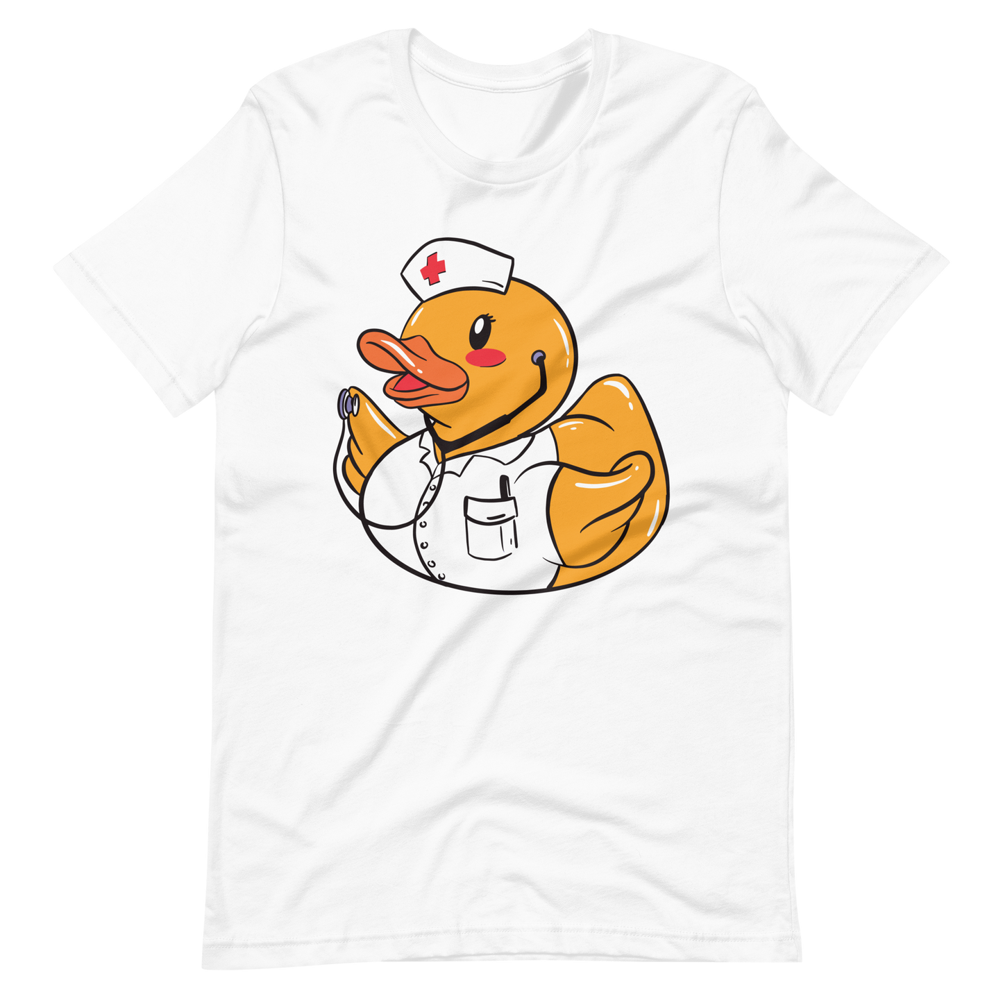 Duck toy animal nurse | Unisex t-shirt