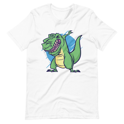 Dinosaur t-rex dabbing | Unisex t-shirt