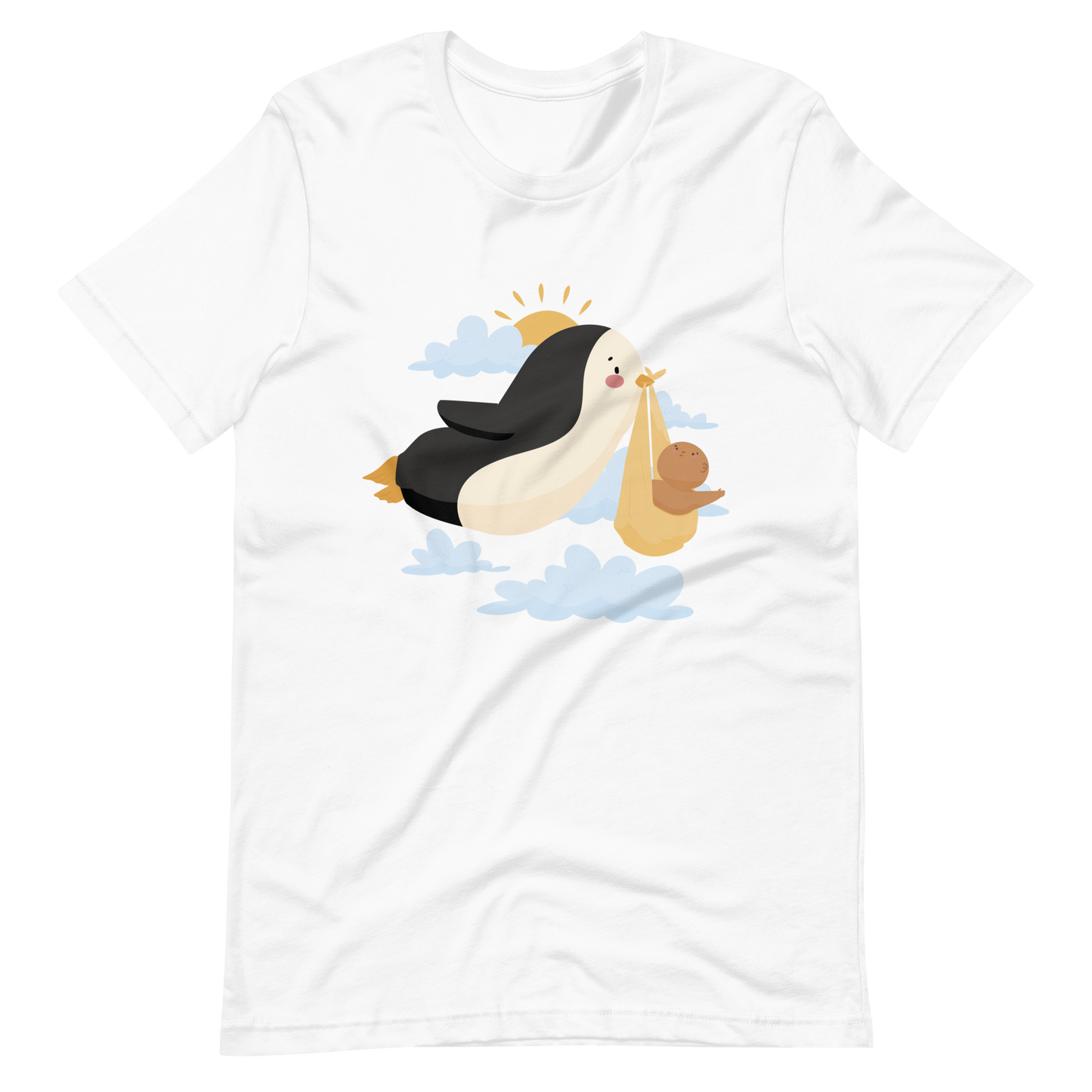 Penguin stork baby | Unisex t-shirt