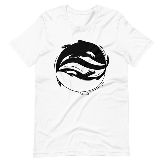 Yin Yang killer whales | Unisex t-shirt