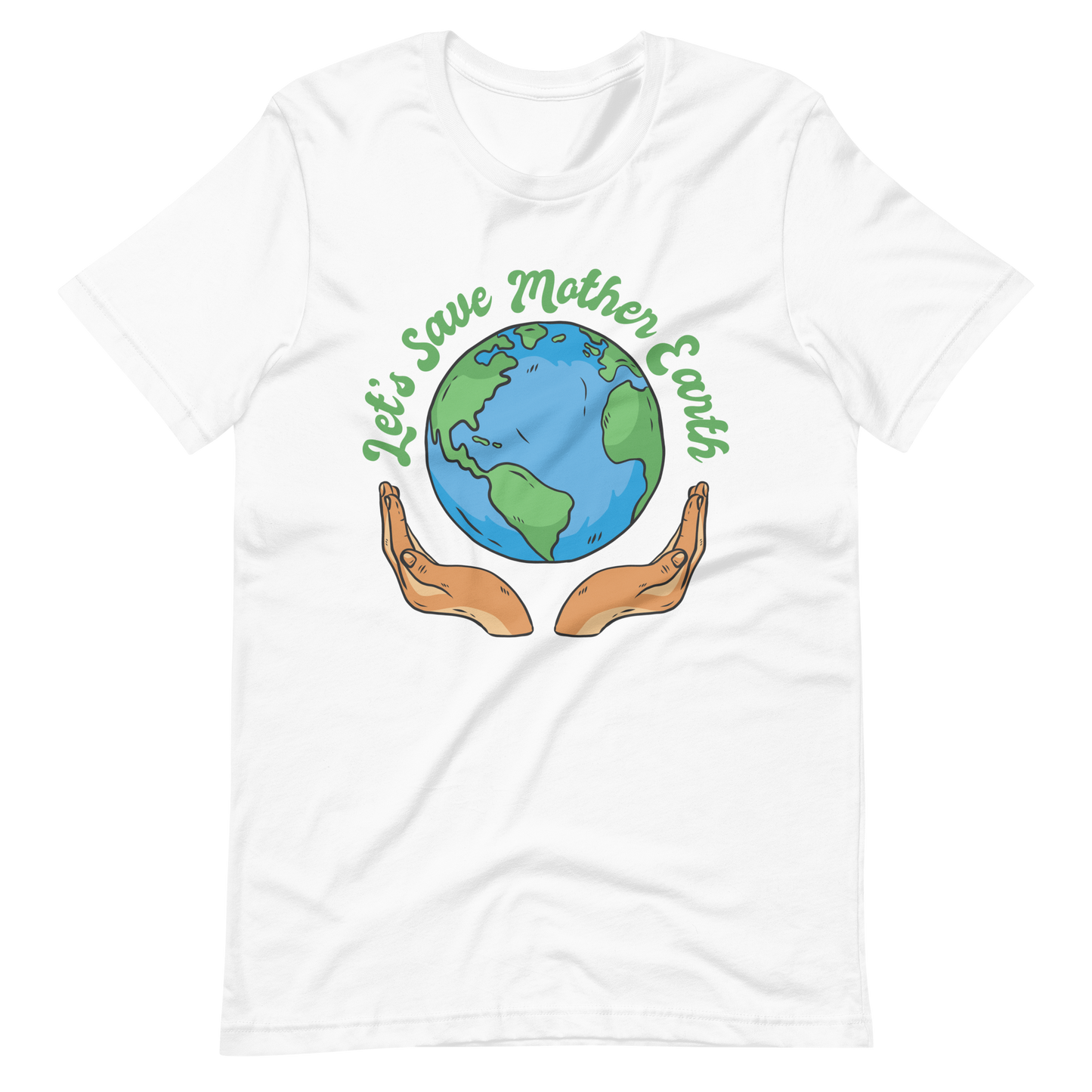 Hands holding planet earth | Unisex t-shirt