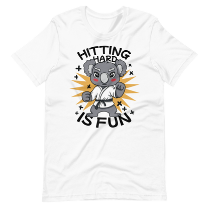 Koala animal doing karate | Unisex t-shirt