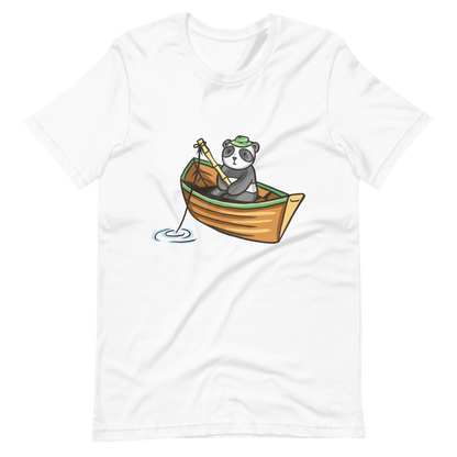 Panda fishing | Unisex t-shirt