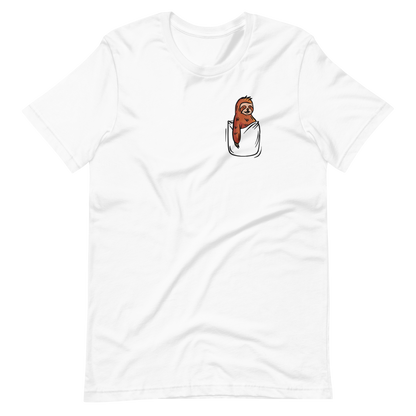 Sloth in a pocket color | Unisex t-shirt