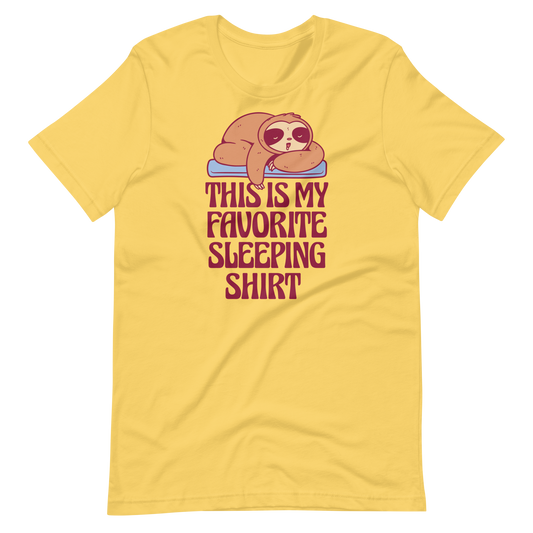 Sloth sleeping animal | Unisex t-shirt