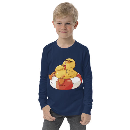 Holiday rubber duck | Youth Long Sleeve Tee