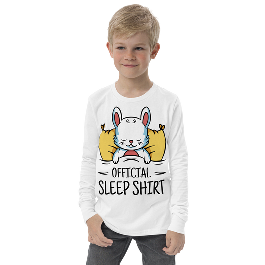 Official sleep shirt rabbit | Youth Long Sleeve Tee